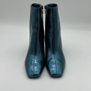 Nine West Electrifying Teal Blue Bootie